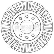 Borg & Beck Front & Rear Brake Discs & Pads fits Peugeot 308 II 2013-2021