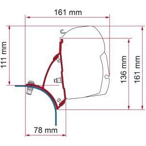 Fiamma Kit Vw T5-T6 Lift Roof Db Rhd 98655Z160 Fiamma - Dynamic Drive