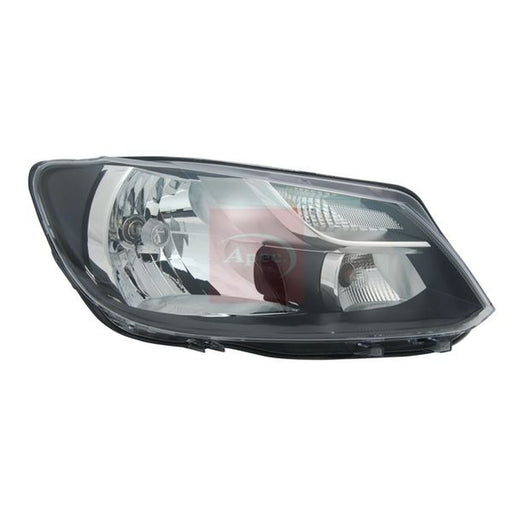 Apec Headlight Headlamp H4 Left fits VW Caddy III 2004-2015 1.2 1.6 2.0