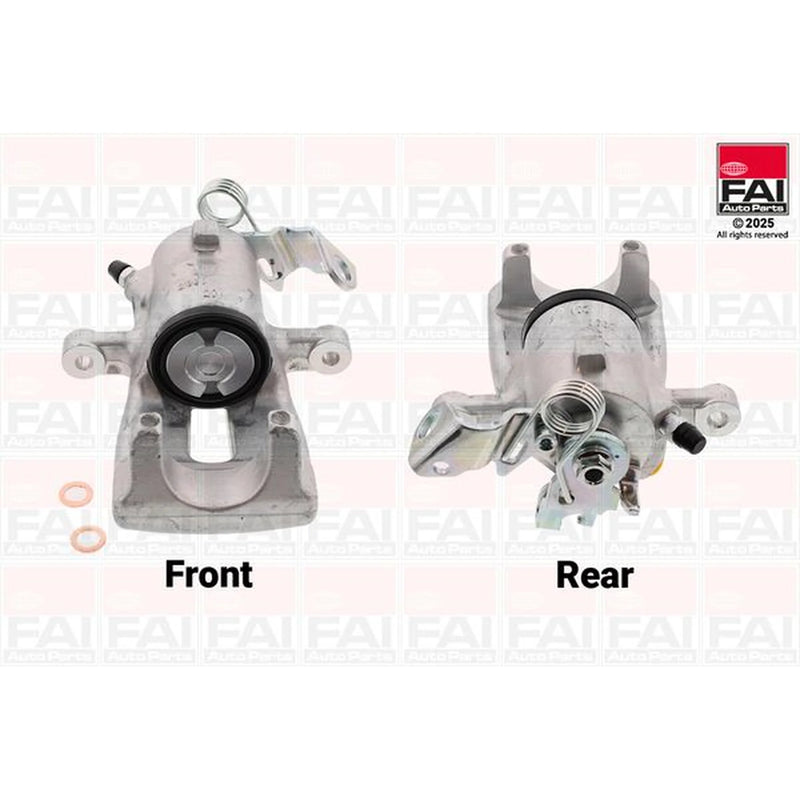 FAI Brake Caliper Assembly Rear Right fits Opel Zafira Family B 2005-2015