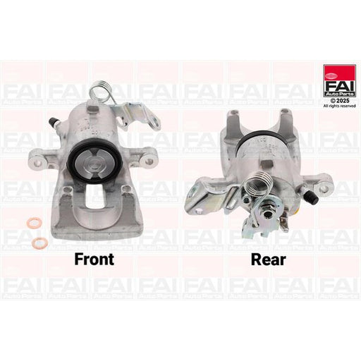 FAI Brake Caliper Assembly Rear Right fits Opel Zafira Family B 2005-2015