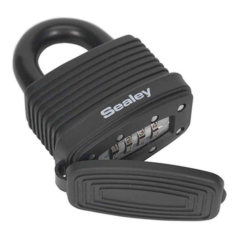 Sealey Steel Body Weatherproof Combination Padlock 48mm PL302CW Sealey - Dynamic Drive