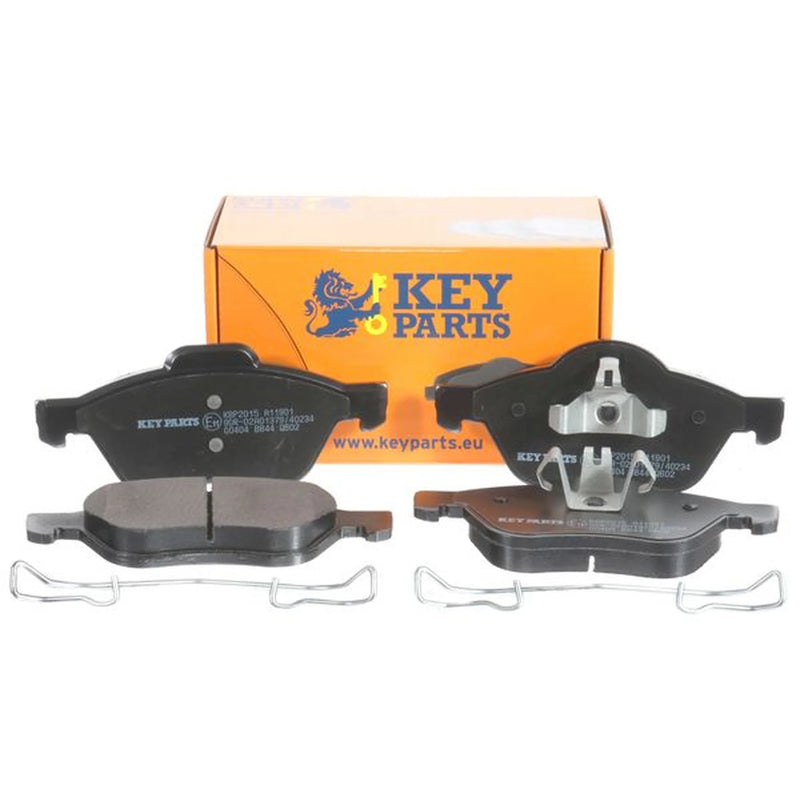 Key Parts 4 x Front Brake Pad Set fits Renault Grand Scénic II 2004-2009