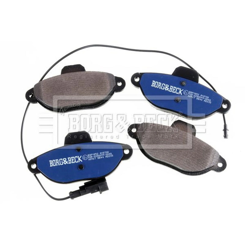 Borg & Beck Front Brake Solid Discs & Pads fits Fiat Punto 1993-2000 1.1 1.2 1.7