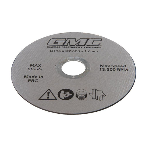 GMC Resin Cutting Disc GTS1500 Resin Cutting Disc GTS1500 115 x 22.23mm GMC - Dynamic Drive
