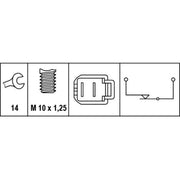 Hella Brake Light Switch fits Honda Accord 1990-1996 2.0 2.2