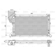 Valeo Engine Radiator 732472
