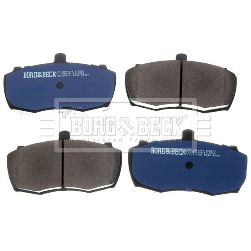 Borg & Beck Front Brake Solid Discs & Pads fits Land Rover 110 1983-1990 2.3 2.5