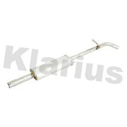 Klarius Box With Centre Pipe Centre fits Renault Clio IV 2012-2021 1.2