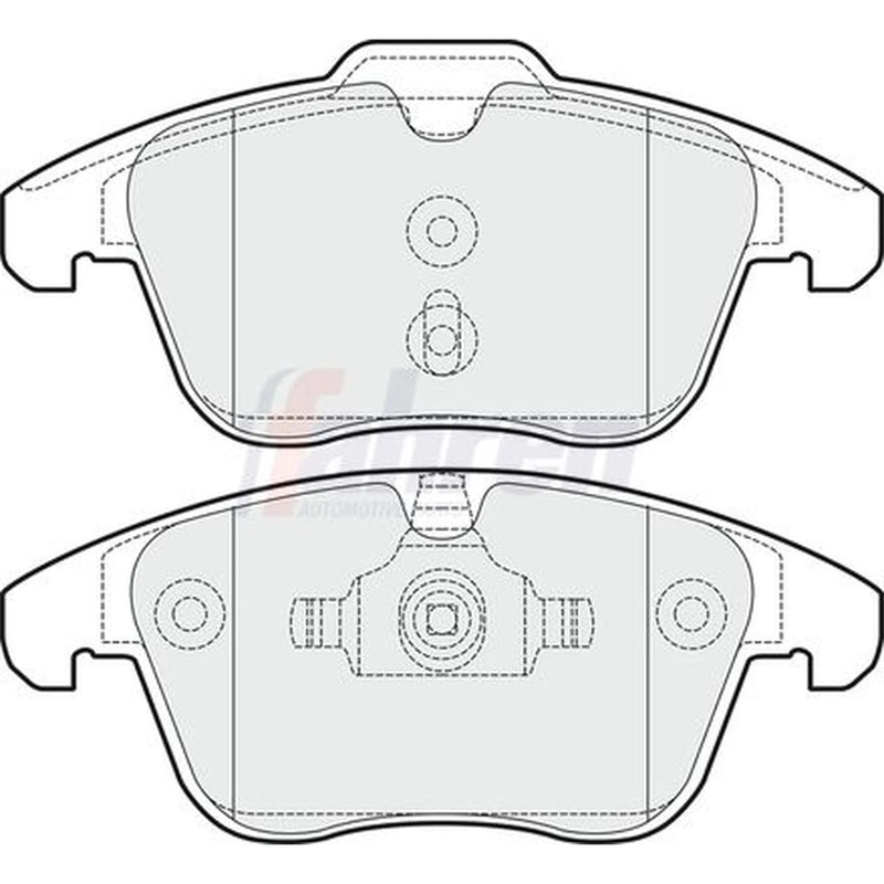 Fahren Front Brake Pad Set FBP3233