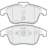 Fahren Front & Rear Brake Discs & Pads fits Land Rover Freelander 2 2006-2014