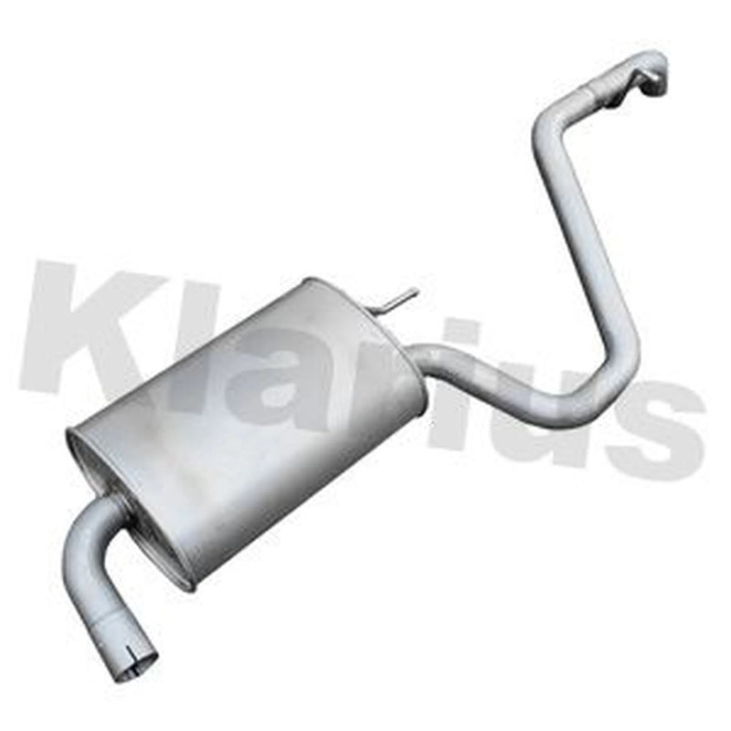 Klarius Box With Tail Pipe fits Hyundai I30 2011-2016 1.4 1.6