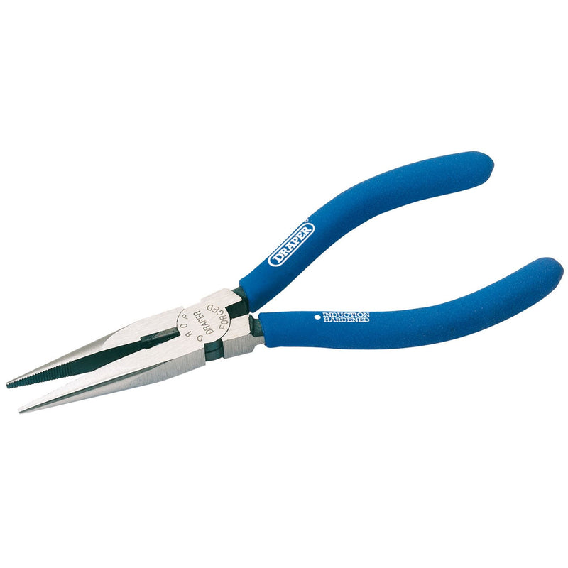 Draper Long Nose Pliers, 140mm 07050 Draper - Dynamic Drive