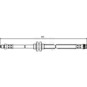 Apec Brake Hydraulic Hose Line Front fits Renault Grand Scénic II 2004-2009