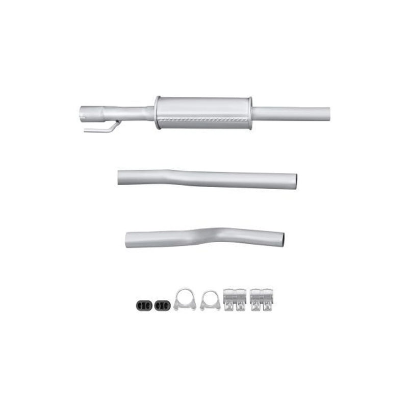 Hella Front Silencer Front fits Opel Astra G 2003-2009 1.7