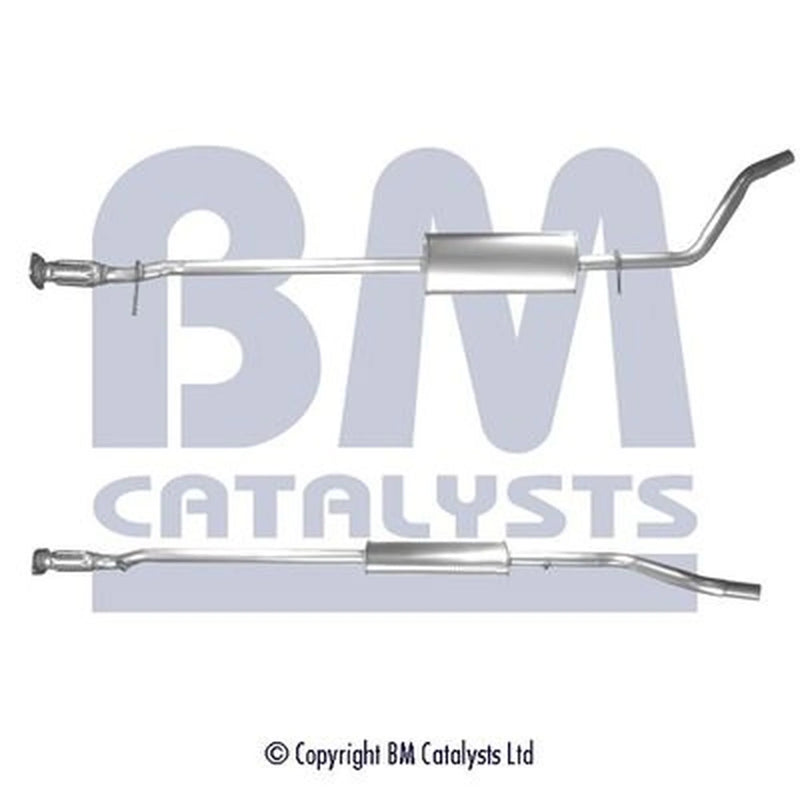 BM Catalysts Exhaust Pipe OD fits Fiat Punto 1999-2006 1.2 188.233
