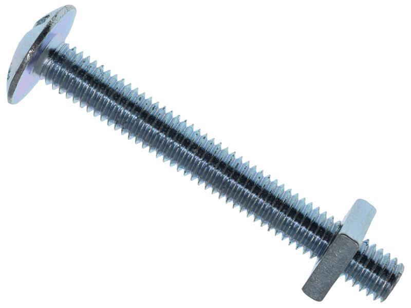 METALMATE Roofing Bolt & Nut ZP M6 x 50mm (Box 25) METALMATE� - NN4 Online