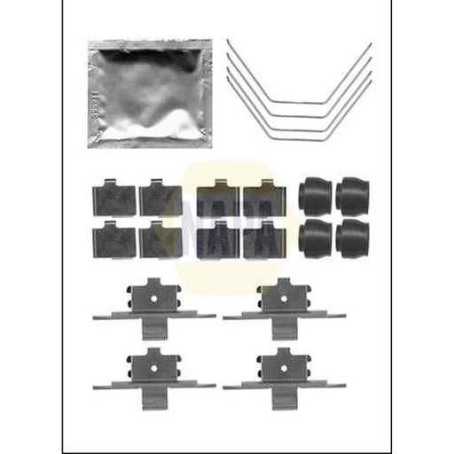 NAPA Brake Pad Accessory Fitting Kit Front fits Mazda 6 2007-2013