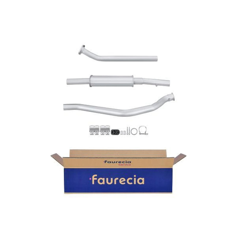 Hella Front Silencer Front fits Peugeot 306 1993-2001 1.4 1.6
