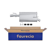 Hella End Silencer Rear fits Opel Meriva A 2004-2010 1.4