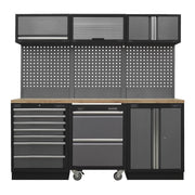 Sealey Superline Pro 2.04m Storage System Pressed Wood Worktop APMSSTACK12W Sealey - Dynamic Drive