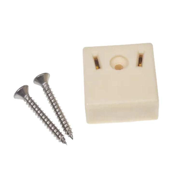 W4 12V 10A 2-Pin Surface Mounted Socket