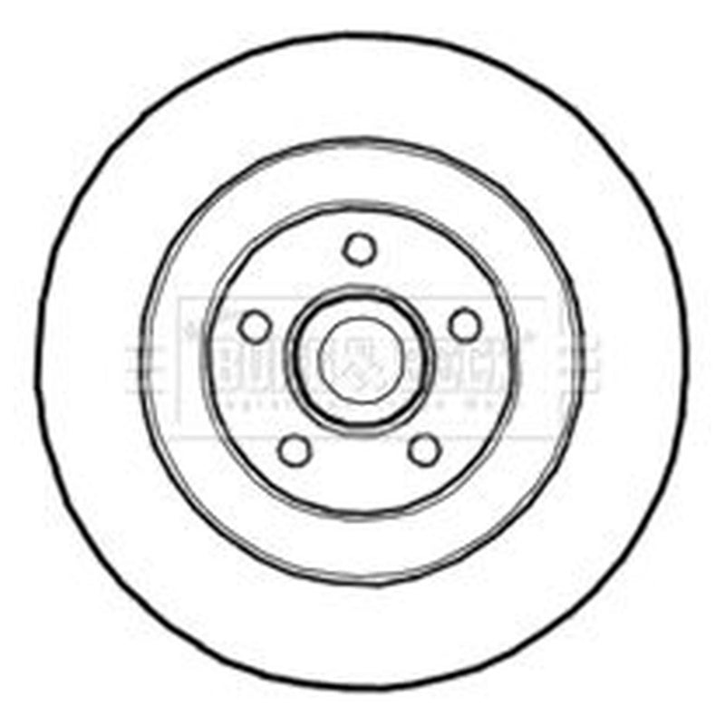 Borg & Beck Front & Rear Brake Discs & Pads fits Renault Latitude 2011 on 2.0