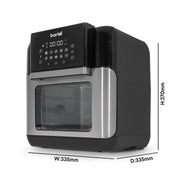 Baridi Air Fryer & Rotisserie Oven 12L Capacity DH170 Baridi - Dynamic Drive