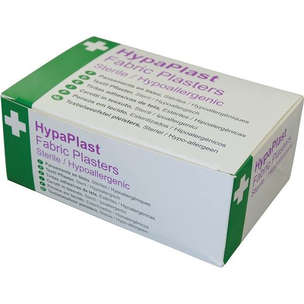Safety First Aid HypaPlast Assorted Fabric Plasters - Pack of 100 Safety First Aid  - Dynamic Drive