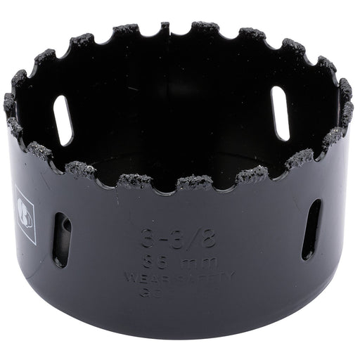 Draper Tungsten Carbide Grit Hole Saw, 86mm 34961 Draper - Dynamic Drive