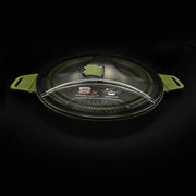 Wolf Outdoors EzyStow Collapsible Cooking Pot 2.5L Olive Green Wolf Outdoors - Dynamic Drive