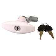 FAP Oval Lock White Caravan/Motorhome Part Nova - Dynamic Drive