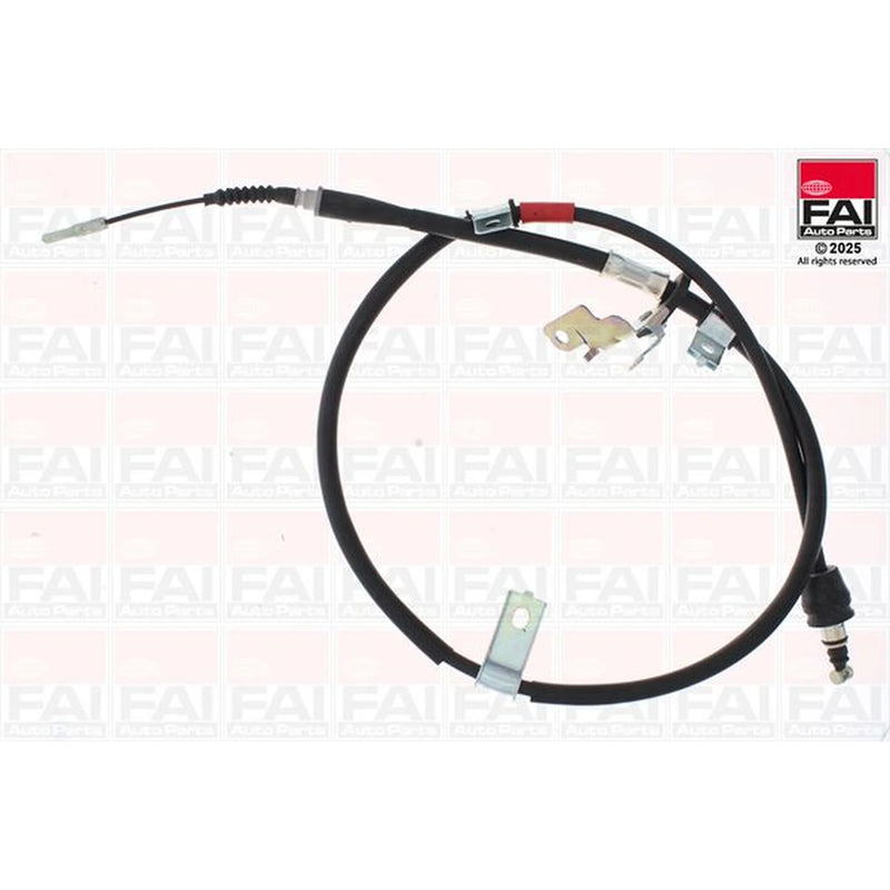 FAI Handbrake Cable Right Rear fits Kia Picanto I 2004-2011 1.0 1.1