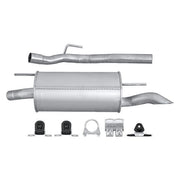 Hella End Silencer Rear fits VW Chassis (70E, 70L, 70M, 7DE, 7DL, 1995-2003 2.5