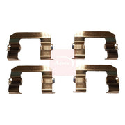 Apec Brake Pad Accessory Fitting Kit Front fits Hyundai H-1 1998-2004 2.4 2.5