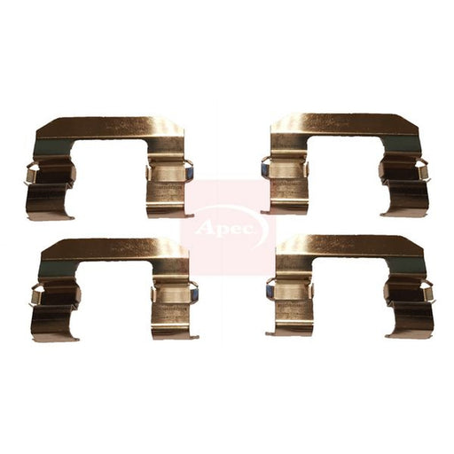 Apec Brake Pad Accessory Fitting Kit Front fits Hyundai H-1 1998-2004 2.4 2.5