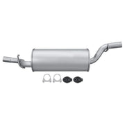 Hella End Silencer Rear fits Mazda 3 2003-2009 1.3 1.6
