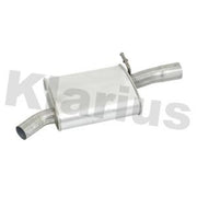 Klarius Box With Centre Pipe Centre fits Skoda Yeti 2009-2017 1.8