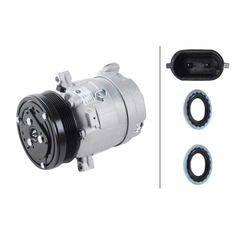 Hella Air Conditioning Compressor fits Opel Astra F 1991-2001