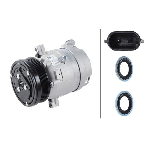 Hella Air Conditioning Compressor fits Opel Astra F 1991-2001