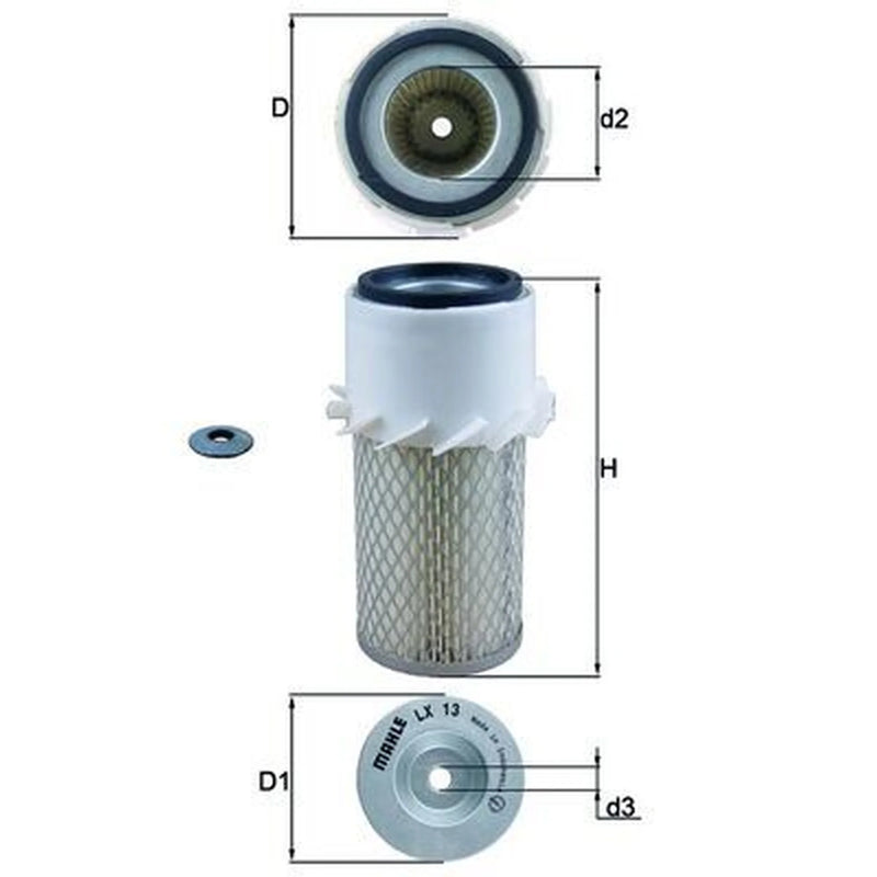 Mahle Engine Air Filter
