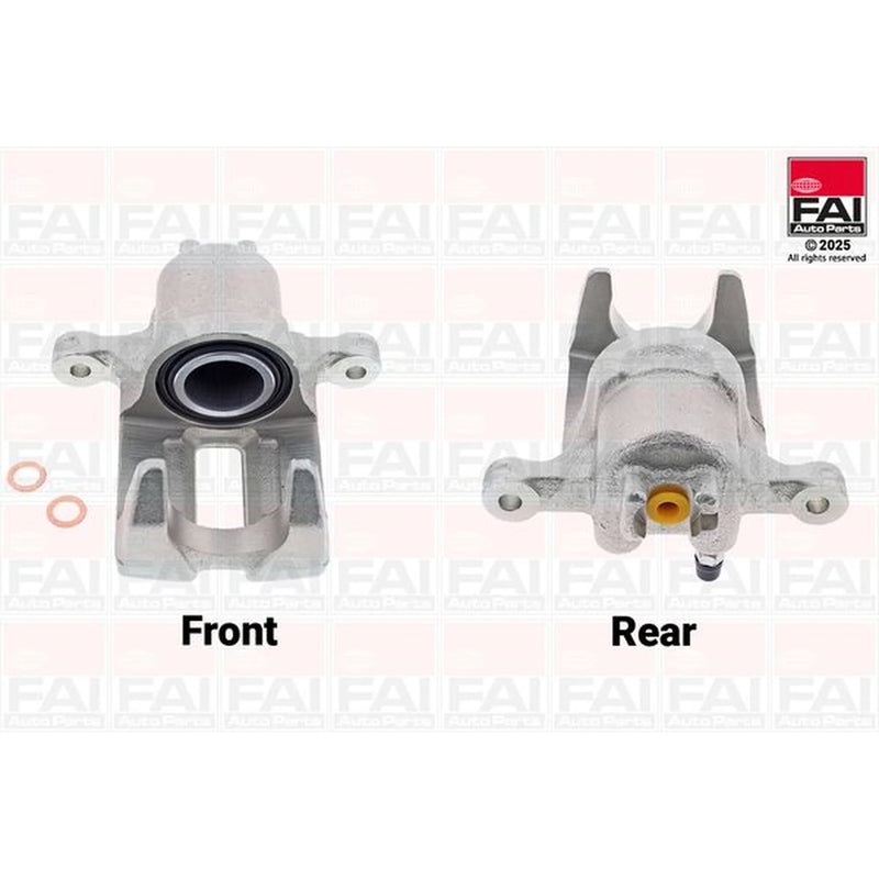 FAI Brake Caliper Assembly Rear Right fits Honda Fr-V 2004-2009 1.7 1.8 2.0 2.2