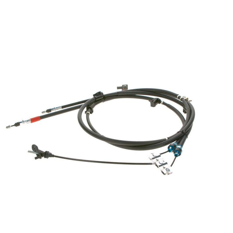 Bosch Handbrake Cable Centre fits Mazda 3 2003-2009 1.3 1.6 2.0