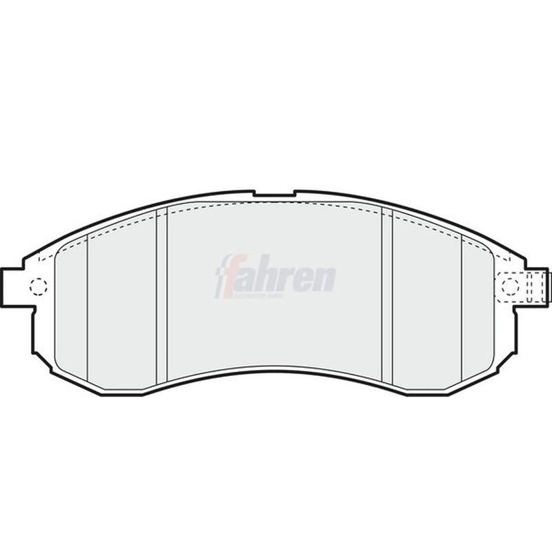 Fahren Front Brake Pad Set FBP3196
