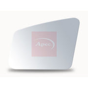 Apec Exterior Wing Mirror Glass Left fits Mercedes-Benz A-Class 2012-2019