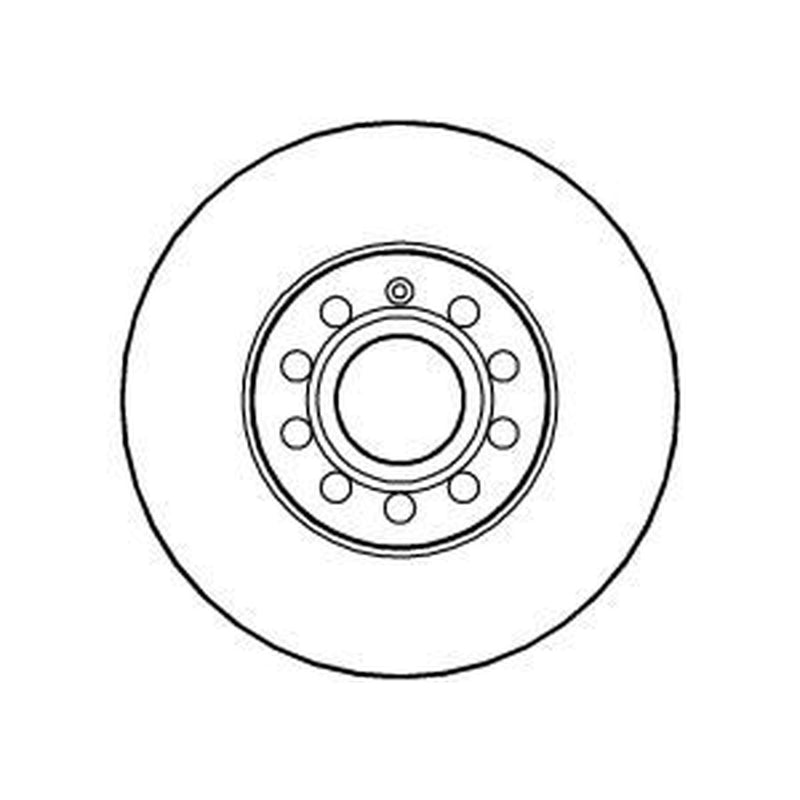 Abtex Front Vented & Rear Vented Brake Discs & Pads fits VW Golf VI 2009-2016