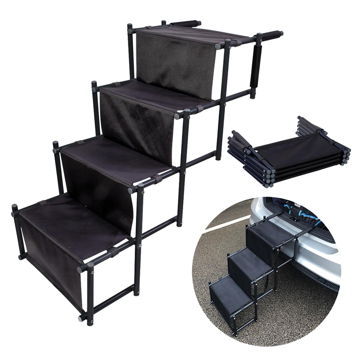 4 Tier Step Dog Animal Disability Car step Aid High Quality Suitable F ...