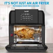 Baridi Air Fryer & Rotisserie Oven 12L Capacity DH170 Baridi - Dynamic Drive