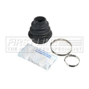 First Line Drive Shaft Bellow Kit Rear Left fits BMW 1 2004-2011