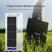 Renogy 400W Lightweight Portable Mono Solar Panel Suitcase Dyna-mo Solar - Dynamic Drive